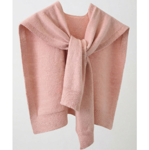 Women's Winter Warm Decorative Scarf Shawl New Korean Style Large Triangle Outer <b>Cape</b> Solid Color Breathable - Product Image 5