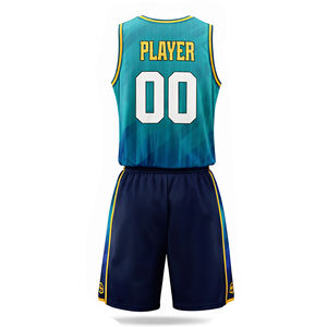 Nouveaux uniformes de basket-ball personnalisés, maillot et short de basket-ball en mesh à séchage rapide, uniformes de basket-ball pour hommes - Product Image 2