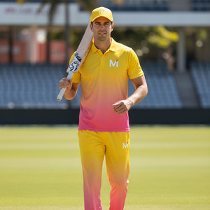 OEM Custom Cricket Uniforms Full Sublimation Print Cricket Jersey Pants Set Breathable Polyester Sports Wear Manufacturer - Product Image 6