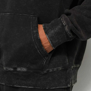Sudadera con Capucha Premium Unisex, Forro Polar Grueso, Cálida y Suave, Corte Holgado, Sudadera Extra Grande, Sudadera Informal con Capucha para Hombre, Algodón Grueso - Product Image 4