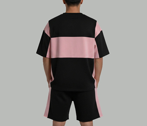 Ensemble T-shirt et Short pour Homme en Coton 100% de Haute Qualité, Style Casual d'été, Respirant, Confortable, Style Hip Hop - Product Image 6