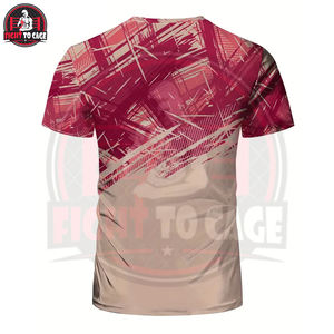 Designed Print Men's Crew Neck Woven <b>Short</b> Sleeve Eco-Friendly Sports T-Shirt Best Quality Casual Wear - Product Image 2