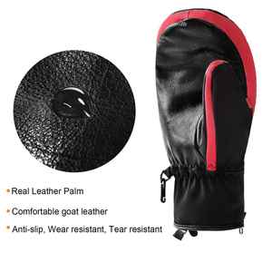 Mitaines de ski imperméables, gants thermiques d'hiver pour snowboard, pour hommes et femmes, pour l'extérieur par temps froid, vente en gros, logo personnalisé - Product Image 5