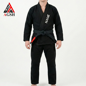 Kimono de Jiu-Jitsu pour enfants, tissage perlé, 100% coton, léger, durable, avec ceinture blanche, logo sur le devant, approuvé par l'IBJJF, unisexe - Product Image 4