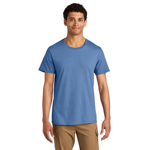 T-shirt unisexe Next Level vert olive en tissu mélangé, personnalisable, à manches courtes, avec marque personnalisée VC - Product Image 5