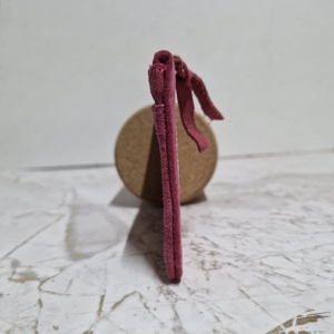 Chức năng túi xách màu hồng da chính hãng dây kéo Ví da chính hãng lót sử dụng hàng ngày dài phong cách chủ thẻ ví túi - Product Image 3