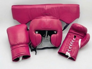 Ensemble de gants de boxe professionnels de haute qualité, fabriqués sur mesure en usine, en cuir véritable, pour l'entraînement et les combats. - Product Image 1
