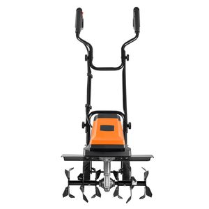 18-Inch Garden Rototiller with 15 Amp Motor Heavy Duty Steel Electric Corded Tiller <b>Cultivator</b> & Tilling Machine - Product Image 1