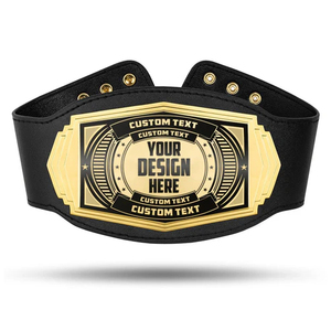 Cinturón Hecho a Mano de Cuero Genuino de Alta Calidad con Reverso de Lana para Boxeo, MMA, Lucha Libre, Presentación, Cinturones de Campeonato Personalizados - Product Image 3
