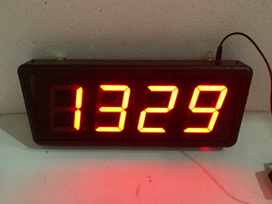 Compteur numérique LED double face en plastique ACOUNT 4 pour bus, alimenté par batterie/USB, garantie 24 mois, Pro Corp - Product Image 3