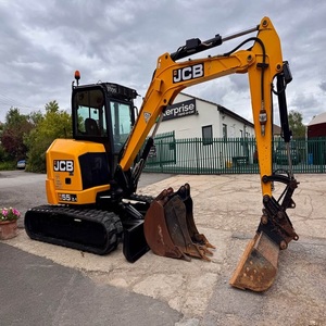 Mini-excavatrice sur chenilles JCB 55Z-1 modèle 2020, moteur de haute qualité, pompe Changchai, cylindre Shimadzu, boîte de vitesses à vendre - Product Image 2