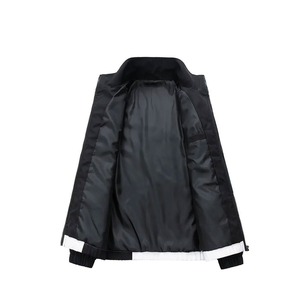 Ensemble de survêtement pour homme avec blocs de couleur, manches longues, fermeture éclair, tenue décontractée sportive, tenue d'automne, coupe régulière, matière polyester - Product Image 4