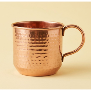 Premium Hand-Hammered Pure Copper Moscow Mule Mug Solid Copper Beer Cup for Barware Eco-Friendly Wholesale Metal <b>Drinkware</b> - Product Image 1