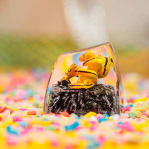 Teclas Místicas de Anime, Teclas Artesanales Personalizadas, Teclas Anime Lindas, Teclas Verdes, Juego de Teclas, Teclas de Resina - Product Image 5