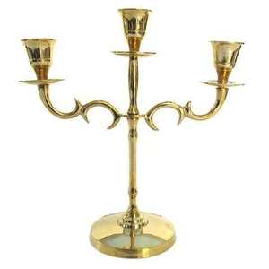 Candelabro de 5 Brazos con Acabado Brillante, Candelabro de Metal Dorado Mate Personalizado para Bodas, Soporte Decorativo de 5 Brazos - Product Image 4
