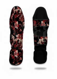 Custom Boxing Manufacturer Muay Thai <b>Shin</b> <b>Guards</b> <b>MMA</b> Kickboxing Training High Density Foam Padding Protective Leg <b>Guards</b> Unisex - Product Image 3