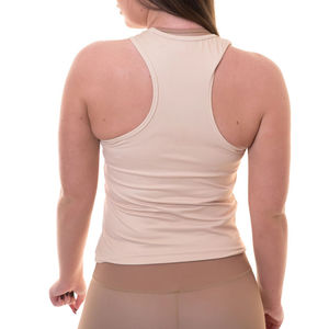 Camisetas sin mangas tejidas para mujer con logo frontal, estilo casual, poliéster/algodón, de secado rápido, transpirables, fabricadas en fábrica, populares, las mejores en stock disponible. - Product Image 2