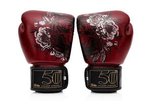 Dernier modèle de gants de boxe en cuir Fairtex de couleur jaune, avec fermeture à boucle, antidérapants, sangle de poignet réglable pour les arts martiaux et le Muay Thai - Product Image 6