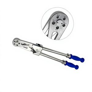 Coupe-tiges orthopédiques manuel de qualité supérieure en acier inoxydable, instrument chirurgical de coupe osseuse avec poignées bleues par Dentavex - Product Image 6