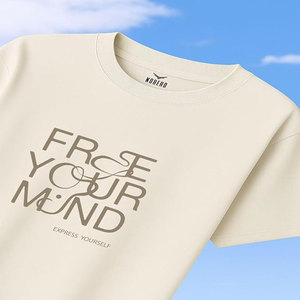 Camiseta estampada personalizable de algodón de 180g de alta calidad para hombre, técnica lavada de soplo Unisex Vintage de gran tamaño disponible, largo corto - Product Image 3