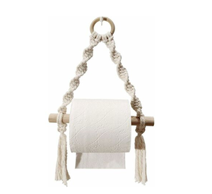 New Design <b>Rope</b> <b>Toilet</b> Paper Hanger <b>Holder</b> Home Decoration <b>Toilet</b> Paper <b>Roll</b> <b>Holder</b> Wall Mounted Decorate Item - Product Image 2
