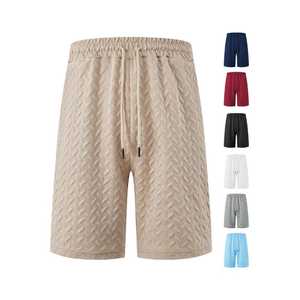 Shorts de sport décontractés, nouveau design, logo personnalisable, haute qualité, légers, écologiques, à bas prix, tissu brillant - Product Image 2