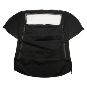 Convertible Soft Top for Chevy Camaro & Pontiac Firebird 1994-2002 Black with <b>Plastic</b> <b>Window</b> CC03823 - Product Image 3