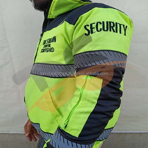 Chaquetas de Seguridad de Verano para Hombre de Alta Calidad, ANSI Clase 1, Logotipo Personalizado, Ropa de Trabajo Reflectante, LED Intermitente, Impermeable, Poliéster - Product Image 3