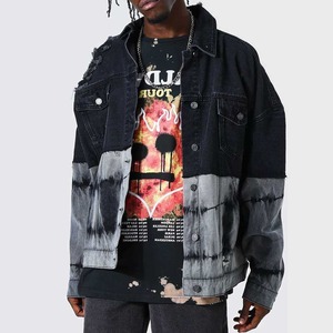 Chaqueta Vaquera Moderna para Hombre, Cuello Alto, Estilo Casual - Product Image 4