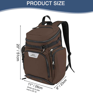 Sac de basket-ball en nylon léger de haute qualité avec doublure en polyester, service OEM personnalisable pour usage sportif - Product Image 2