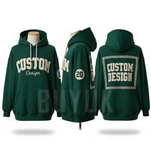 Sudadera con Capucha de Diseño Personalizado para Hombre, 100% Algodón, Felpa, Estilo Casual para Otoño, con Estampado de Brújula y Bolsillo Delantero - Product Image 6