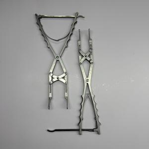 Juego de Compresores de Columna Vertebral, 2 Piezas, Acero Inoxidable, Instrumento Ortopédico, Herramienta de Cirugía Espinal, Reutilizable, Manual, Certificado CE por Dentavex - Product Image 2