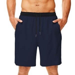 Shorts de Playa Personalizados para Hombre, Trajes de Baño con Logotipo Frontal, Estilo Urbano, Spandex/Algodón, Transpirables, de Secado Rápido, al por Mayor - Product Image 4