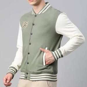 Veste varsity pour femme, dernière tendance streetwear, coupe confortable, nouvelle arrivée, respirante. - Product Image 2