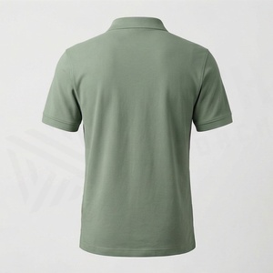 เสื้อโปโลพรีเมียมสำหรับผู้ชาย แบบสั่งทำพิเศษ ลายเรียบ แขนสั้น ใส่เล่นกอล์ฟหรือลำลอง ระบายอากาศได้ดี เสื้อกีฬา สีสันปรับแต่งได้ - Product Image 2