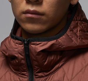 Chaqueta Acolchada con Capucha para Hombre, Color Sólido, Relleno de Poliéster, Cierre de Cremallera, Resistente al Viento, Informal, para Invierno, Corte Regular, 120g - Product Image 4