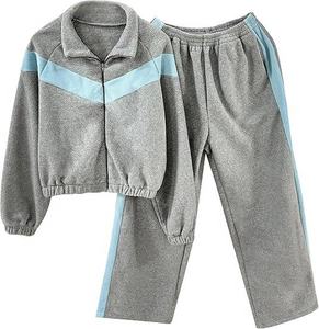 Ensemble de survêtement unisexe épais et respirant pour la gym et le fitness, 2 pièces : pantalon évasé et veste coupe-vent, extensible dans quatre directions, séchage rapide - Product Image 6
