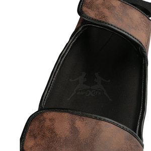 Factory Price Adjustable Shin Pads Lightweight Muay Thai Shin Guards With <b>Foot</b> And Knee <b>Protection</b> - Product Image 3