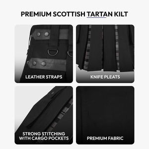 Fabricant de kilt sur mesure pour hommes, kilt écossais en tartan de qualité supérieure, vêtements traditionnels des Highlands, vente en gros OEM - Product Image 6