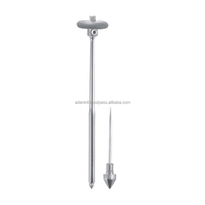 Juego de martillos de percusión manual profesional Rabiner, herramienta de diagnóstico neurológico de metal con cepillo y puntas, clase I - Product Image 4