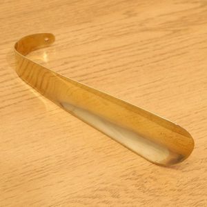 Traditional Solid Brass <b>Shoe</b> Horn Handcrafted Design Durable <b>Shoe</b> Wearing Tool For Easy Use And Comfort - Product Image 6