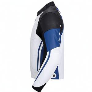 Latest Design Printed Embroidery Cordura Waterproof Breathable Quick Dry Plus Size 220g Customizable Racing Motorbike Jacket - Product Image 4