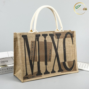 Premium Handmade Jute Beach Tote <b>Bag</b> with Soft Cotton Rope Handles Spacious Design for Women Summer Vacation - Product Image 2