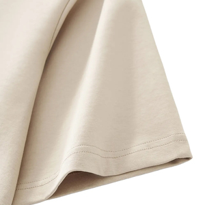 T-shirts personnalisés tendance, t-shirt noir uni, streetwear, t-shirt en coton blanc surdimensionné pour hommes - Product Image 2