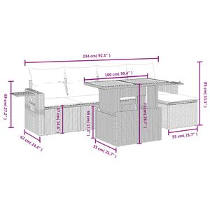 ชุดโซฟาสวนสีเทา - Product Image 3