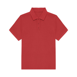 เสื้อโปโลแขนสั้นผู้ชาย ผ้าถัก สีพื้น ระบายอากาศได้ดี สวมใส่สบาย ทรงปกติ - Product Image 3