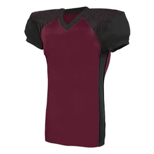 Maillot de football américain sur mesure de qualité supérieure, respirant, imprimé, 100 % polyester, couleurs et logo personnalisés, faible MOQ - Product Image 6