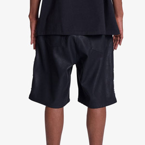 Jeans en coton 100% de haute qualité, personnalisés OEM, décontractés, avec deux poches latérales, style streetwear, tendance, pour l'été, pour hommes - Product Image 4