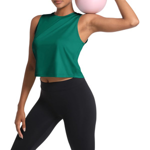 Womens Sports Tops Custom Logo Activewear Workout Shirts Breathable Athletic Apparel Pakistan Export OEM - Product Image 2