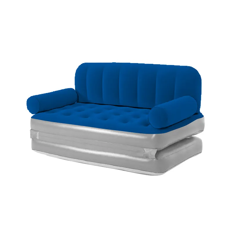 Chaise gonflable moderne personnalisée en PVC conception de canapé gonflable double pour une utilisation intérieure et extérieure pour le salon chaise gonflable d'hôtel